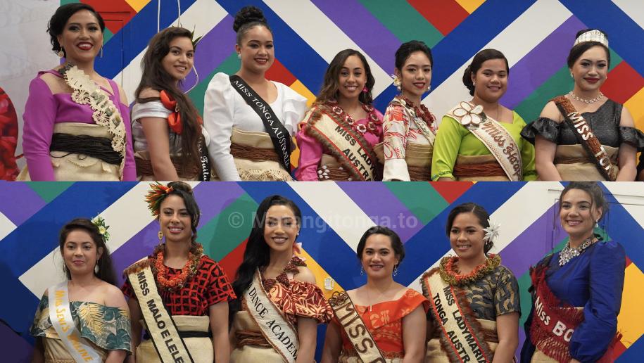 Glowing Miss Heilala contestants make first appearance | Matangi Tonga